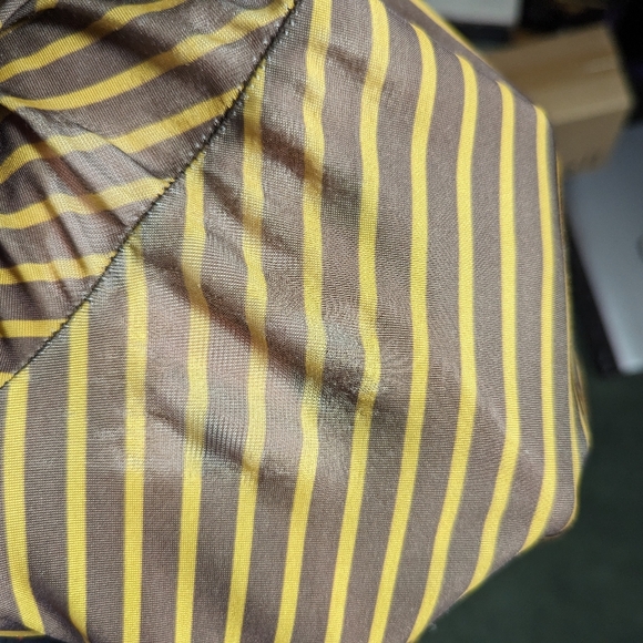 Warrior Within Designs Gold Grateful Dead Pants Bells Flared Festival Rave Large - Picture 5 of 7